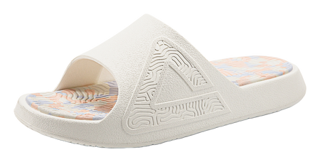 PEAK Tai Ji1.0 Slide Slippers Unisex Canvas White 