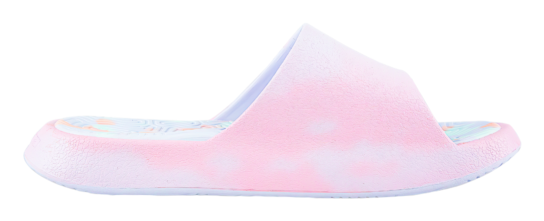 PEAK Tai Ji1.0 Slip Resistant Abrasion Resistant Cushioning Slide Slippers Unisex Pink Blue White 