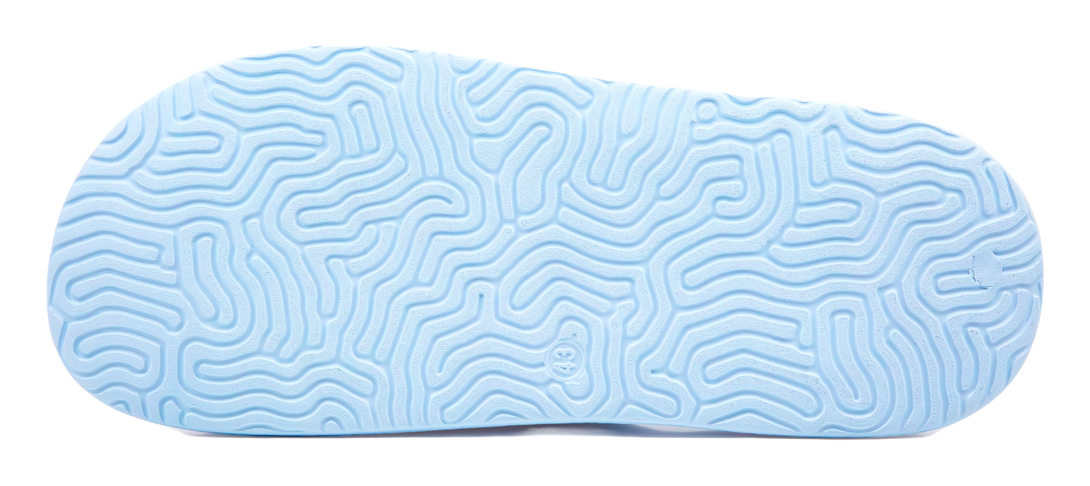 PEAK Tai Ji1.0 Slip Resistant Abrasion Resistant Cushioning Slide Slippers Unisex Sky Blue 