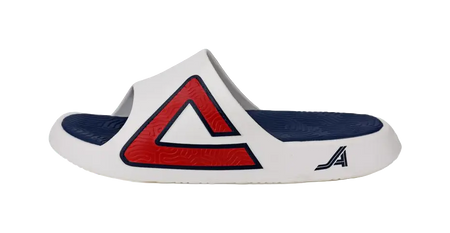 PEAK Taichi Classic Slippers Slip Resistant Abrasion Resistant Cushioning Slide Slippers Unisex Beige White Navy Blue  vjsneaker.com