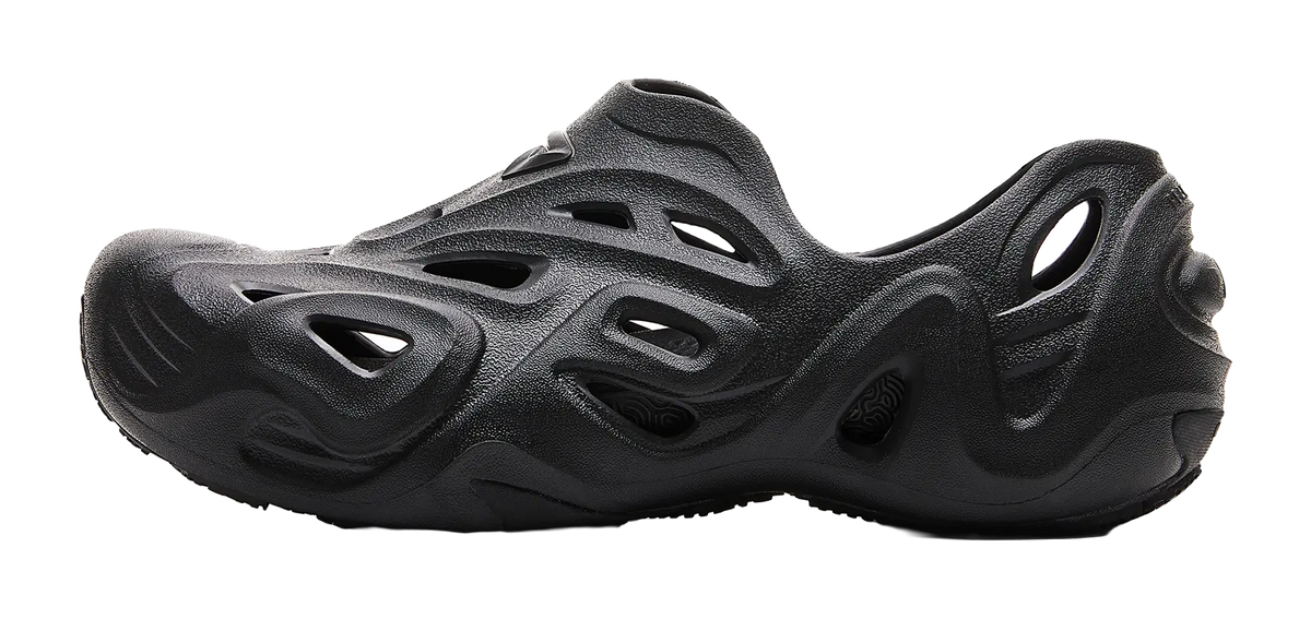 PEAK Taichi Fun Wave Clogs Mens All Black  VJSNEAKER