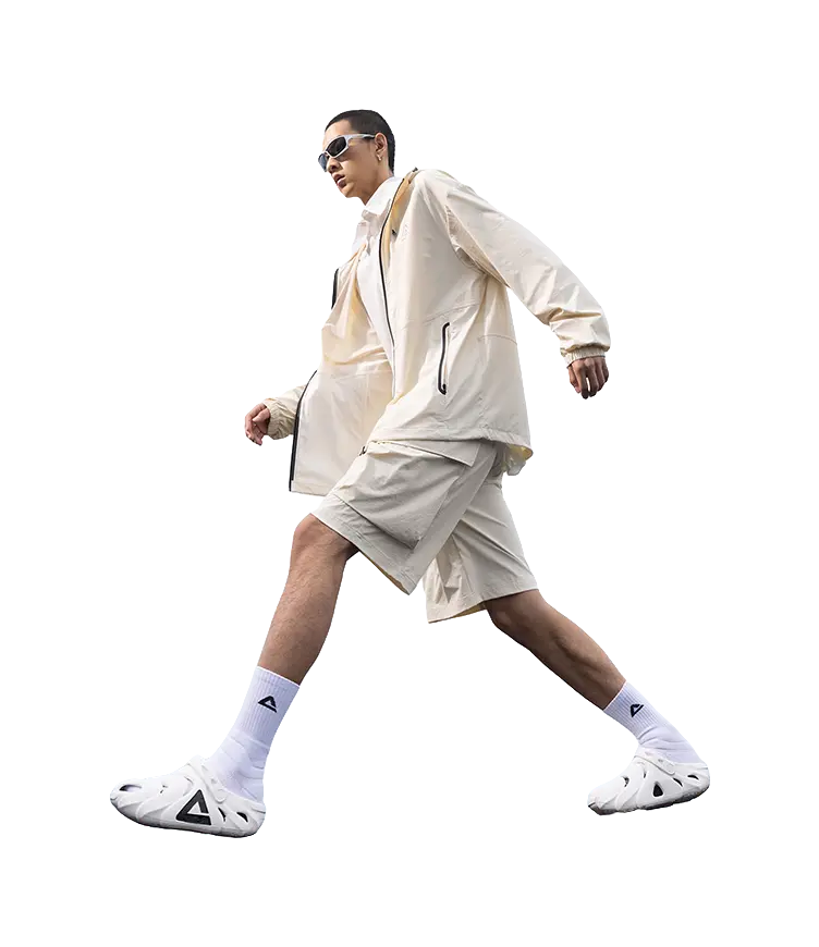 PEAK Taichi Kunpeng Clogs Men's Ecru Black  VJSNEAKER