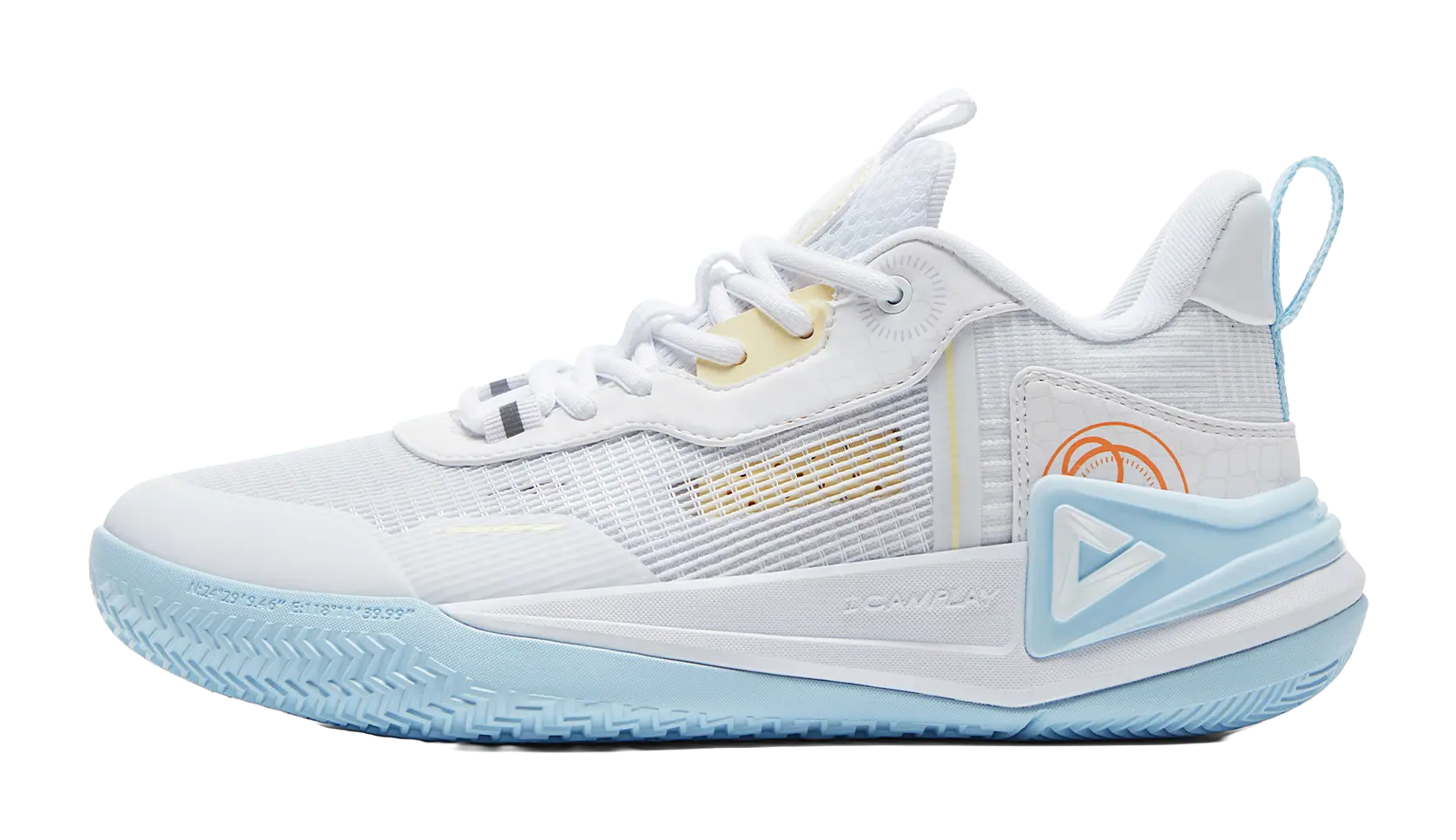 PEAK Taichi Ranger 2.0 Low top Basketball Shoes Womens Speed Blue 