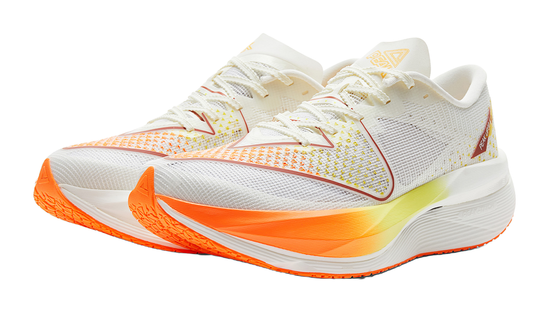 PEAK Taichi Up30 4.0 Running Shoes Men's Low top Super Light White Yellow 