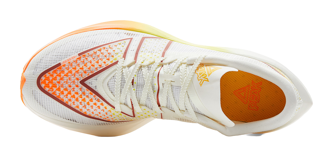 PEAK Taichi Up30 4.0 Running Shoes Men's Low top Super Light White Yellow 