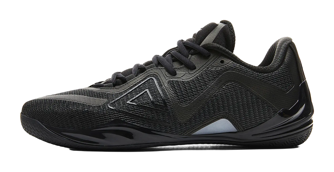 PEAK Taichi - supreme “wushuang” black warrior Basketball Shoes Mens All Black 