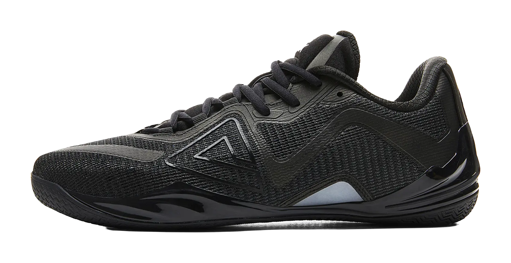 PEAK Taichi - supreme “wushuang” black warrior Basketball Shoes Mens All Black 