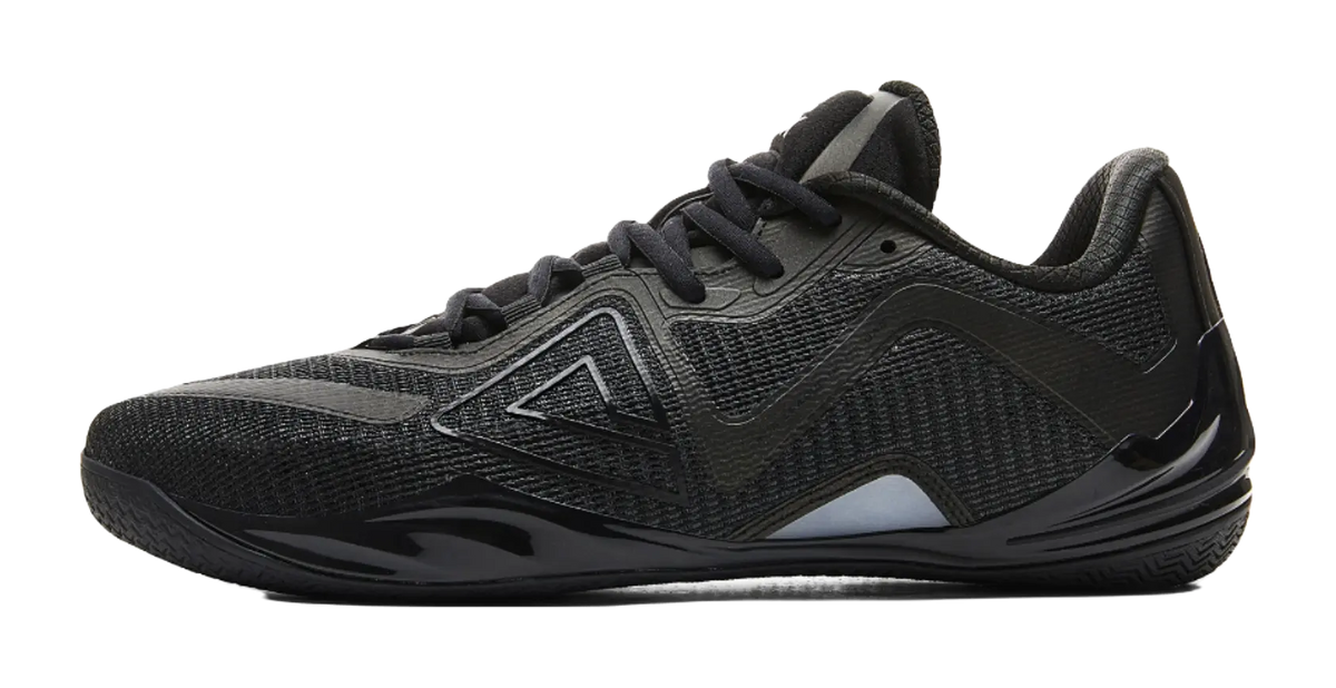 PEAK Taichi - supreme “wushuang” black warrior Basketball Shoes Mens All Black 