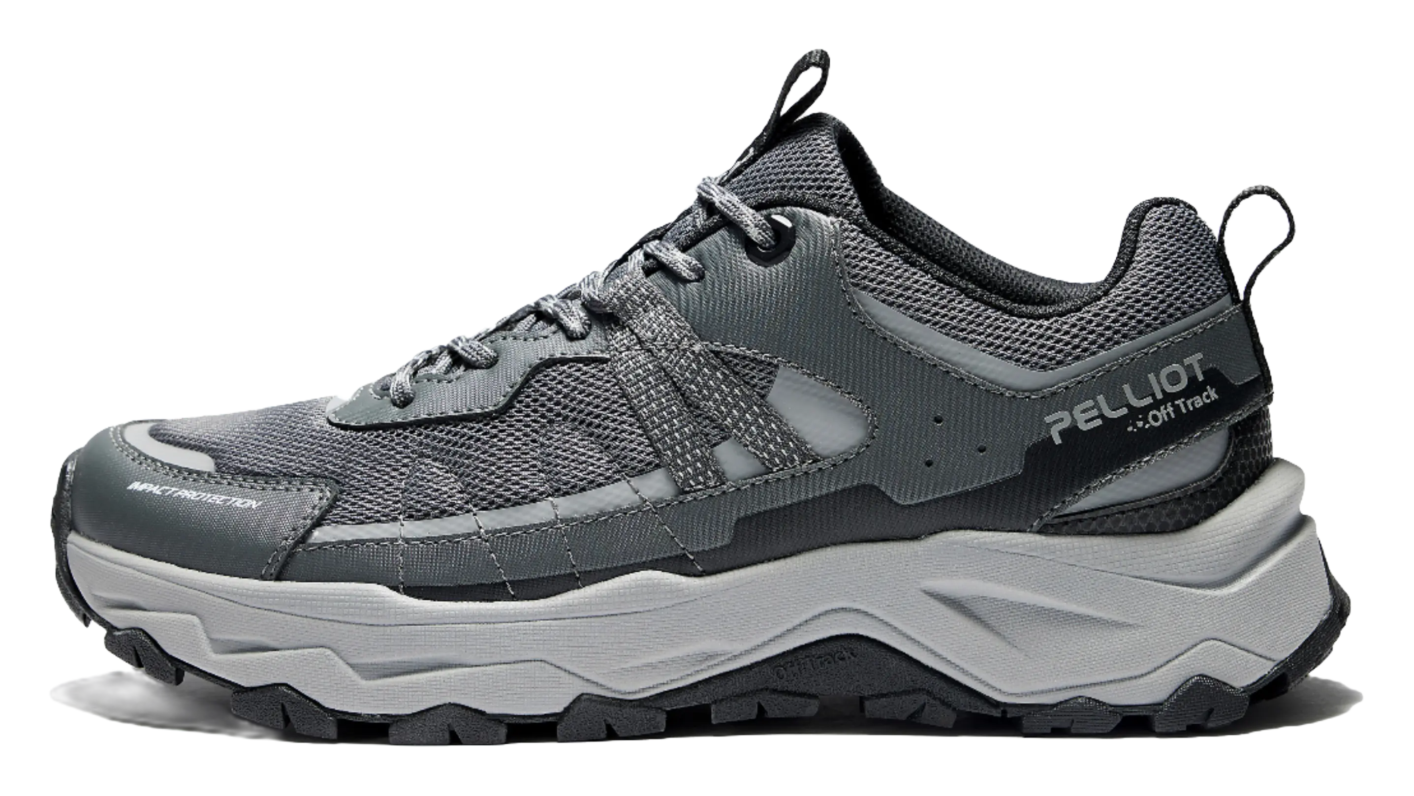 PELLIOT HT Light Cloud Mountaineering  Hiking Shoes Unisex Low top Mens Classic Black/Beige Yellow/Stone Gray, Womens Classic Black/Ivory White  VJSNEAKER