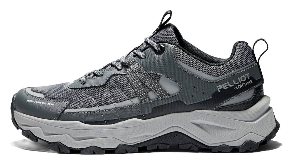 PELLIOT HT Light Cloud Mountaineering  Hiking Shoes Unisex Low top Mens Classic Black/Beige Yellow/Stone Gray, Womens Classic Black/Ivory White  VJSNEAKER