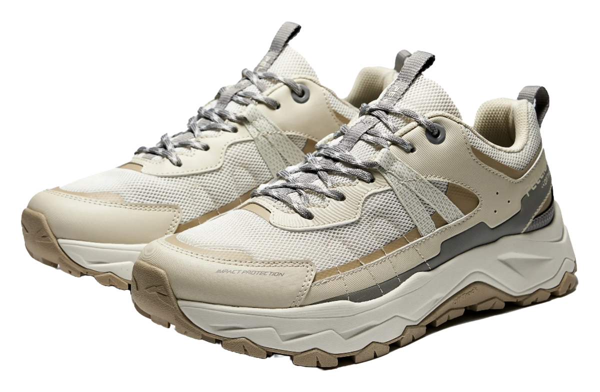 PELLIOT HT Light Cloud Mountaineering  Hiking Shoes Unisex Low top Mens Classic Black/Beige Yellow/Stone Gray, Womens Classic Black/Ivory White  VJSNEAKER
