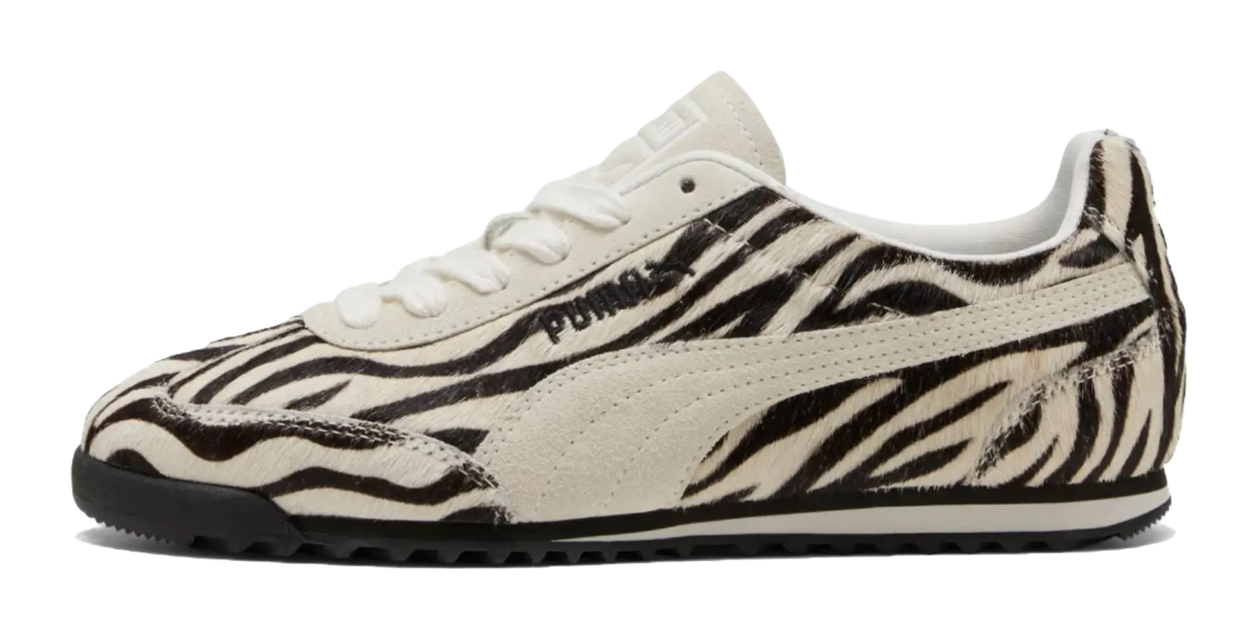 PUMA Arizona Collection Abrasion Resistant Low Top Casual Shoes Womens Black White  vjsneaker.com