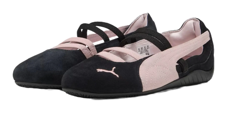 PUMA Speedcat Ballet Black Mauve Mist Womens  vjsneaker.com