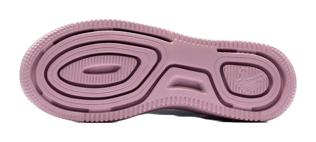 QIAODAN Air Force One Skateboard Shoes Women's Low top White Pink 