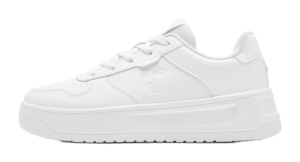 QIAODAN Anti-Slip And Wear-Resistant Breathable Low-Top Skateboard Shoes Women's Jordan White 