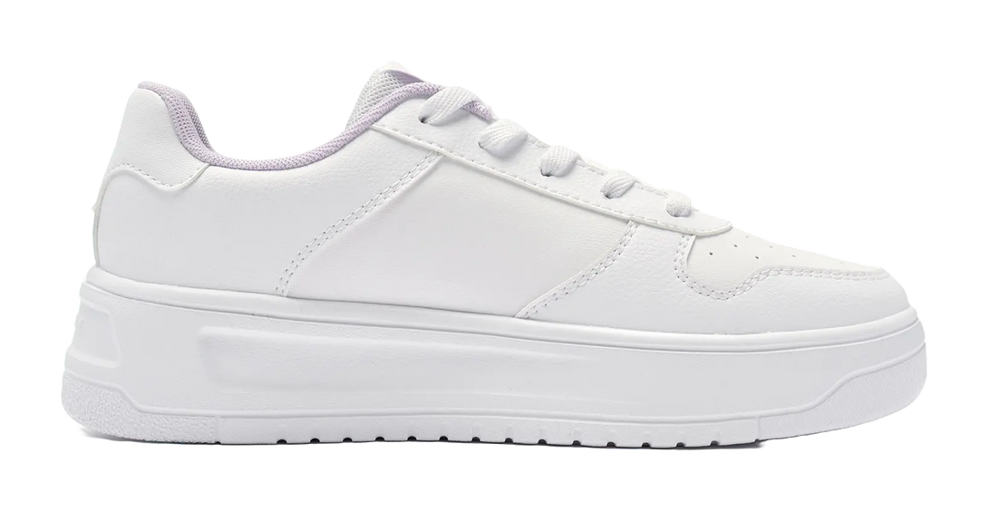 QIAODAN Anti-Slip And Wear-Resistant Breathable Low-Top Skateboard Shoes Women's White 