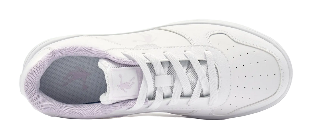 QIAODAN Anti-Slip And Wear-Resistant Breathable Low-Top Skateboard Shoes Women's White 