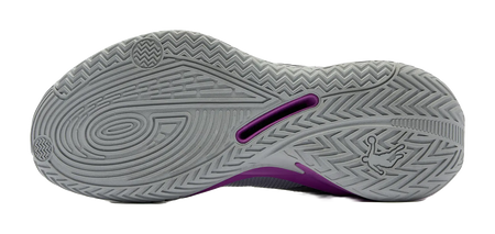 QIAODAN Battle Sword 7 TEAM Cushioning Anti-Slip And Wear-Resistant Low-Top Basketball Shoes Mens Gray Purple 