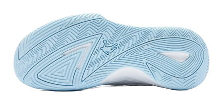 QIAODAN Coverage Grip Lightweight Breathable Low Top Basketball Shoes Mens White Blue 