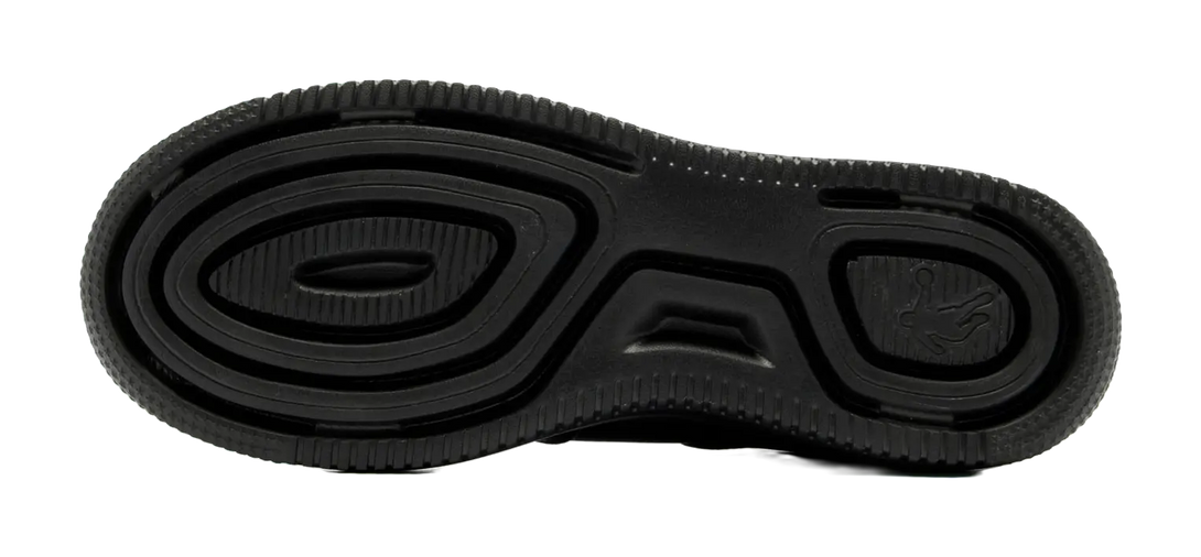 QIAODAN Coverage Slip Resistant, Abrasion Resistant, Height Increasing Low top Skateboard Shoes Men's Black 