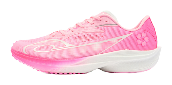 QIAODAN Feiteng 2.0 Running Shoes Men's Low top Cherry Blossom Pink/Aurora Pink 