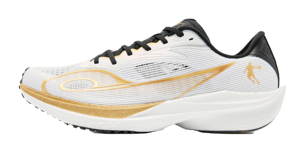 QIAODAN Feiteng 2.0 Running Shoes Men's Low top Jordan White Gold 