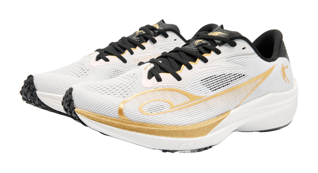 QIAODAN Feiteng 2.0 Running Shoes Men's Low top Jordan White Gold 