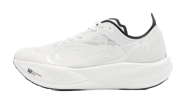 QIAODAN Feiying PB3 Enhanced Edition Running Shoes Men's Low top Jordan White Black 