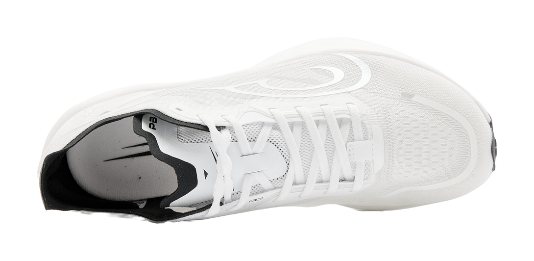 QIAODAN Feiying PB3 Enhanced Edition Running Shoes Men's Low top Jordan White Black 