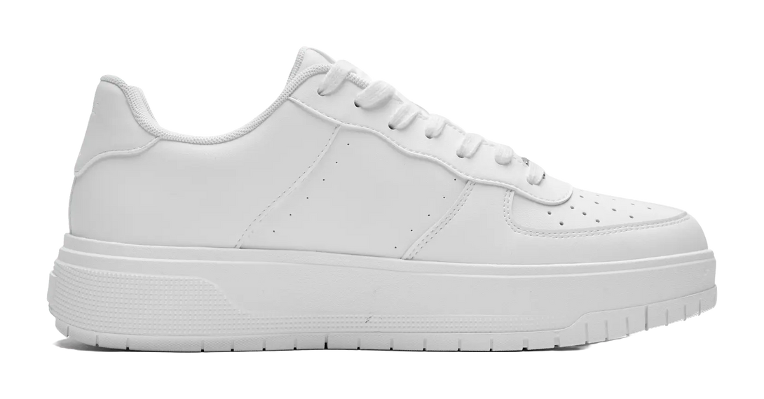 QIAODAN Five Centimeters Skateboard Shoes Men's Low top Jordan White 