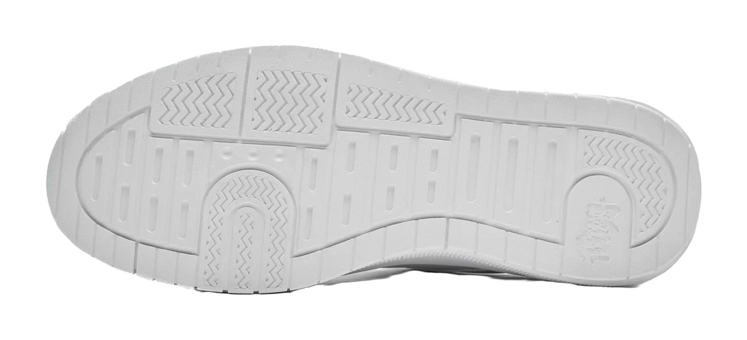 QIAODAN Five Centimeters Skateboard Shoes Men's Low top Jordan White 