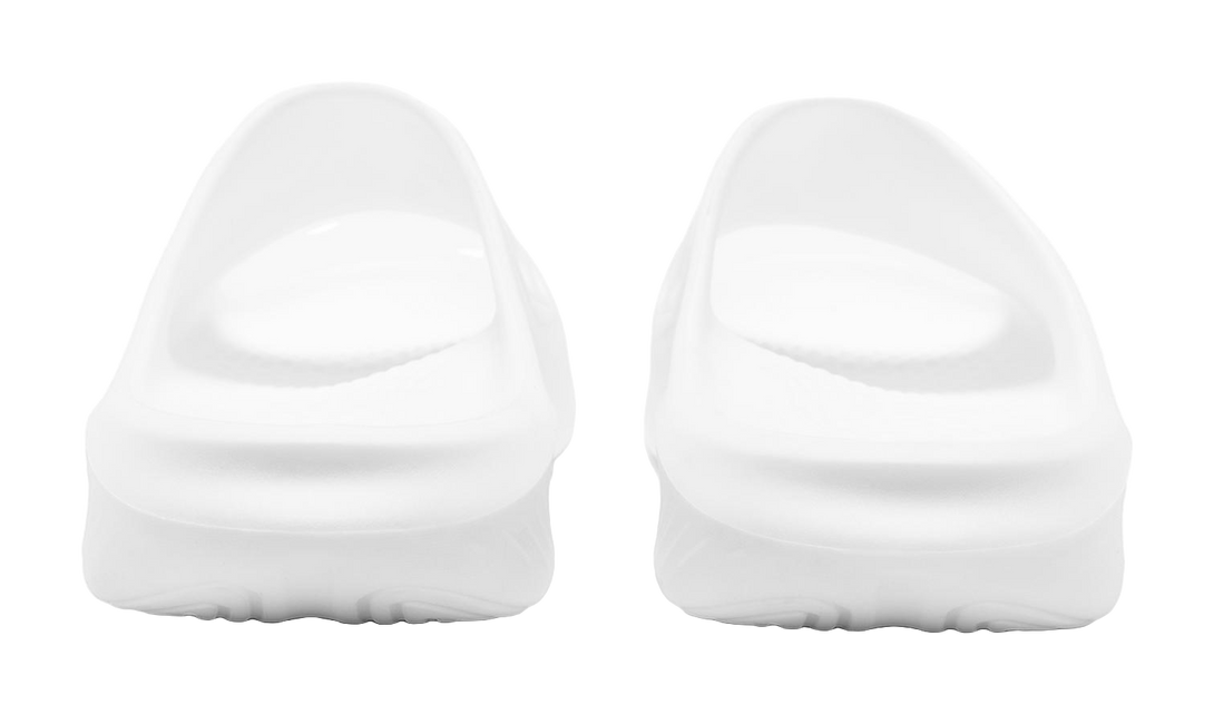 QIAODAN Flying Shadow Slippers 2.0 EVA Skeleton Quiet Slide Slippers Men's White 