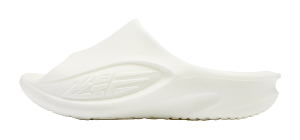 QIAODAN Flying Shadow Slippers 3.0 Quiet Slip Resistant Abrasion Resistant Quick Dry Slide Slippers Men's Ivory 