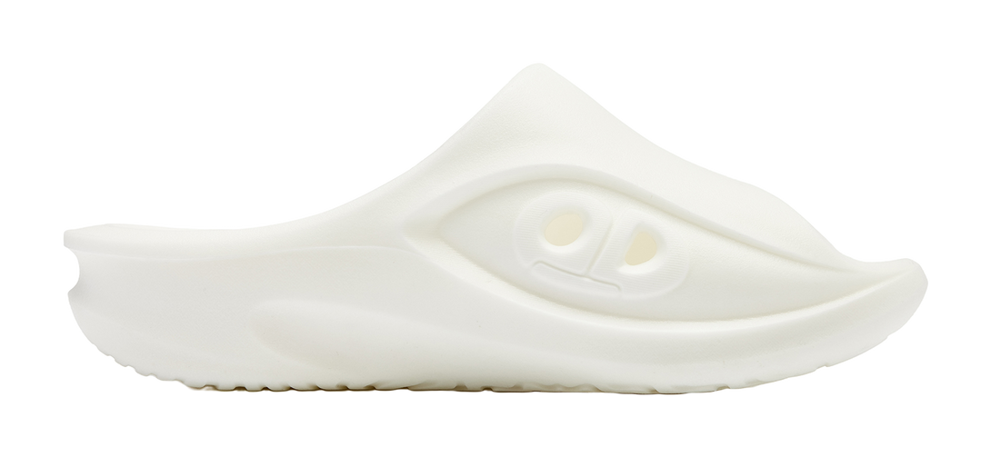 QIAODAN Flying Shadow Slippers 3.0 Quiet Slip Resistant Abrasion Resistant Quick Dry Slide Slippers Men's Ivory 