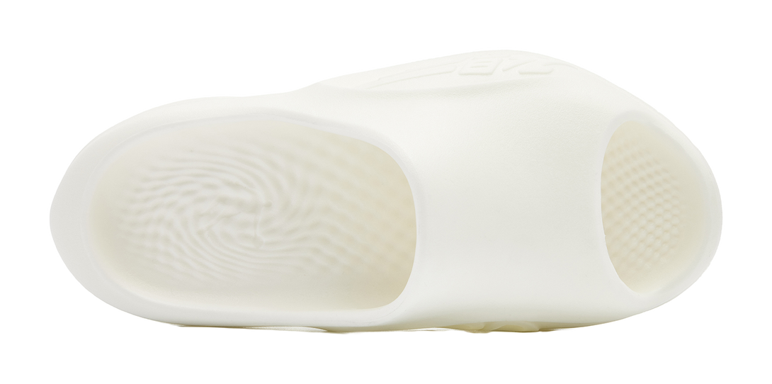 QIAODAN Flying Shadow Slippers 3.0 Quiet Slip Resistant Abrasion Resistant Quick Dry Slide Slippers Men's Ivory 