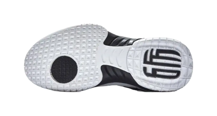 QIAODAN Grinding 1 - Black White High Top Basketball Shoes for Men 