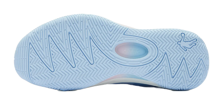 QIAODAN Killing Move 3.0 Cushioning, Wear Resistant Mid top Basketball Shoes Mens Blue White Pink 