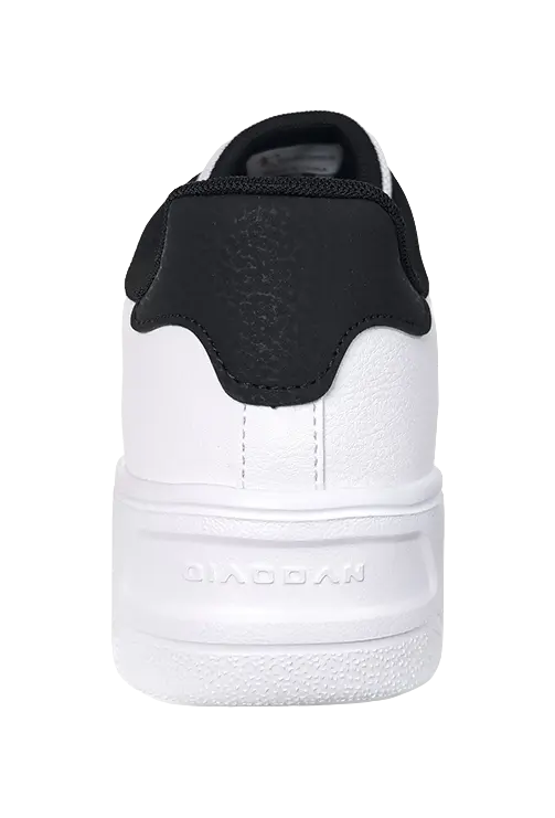 QIAODAN Skateboard Shoes Men's White Black White 
