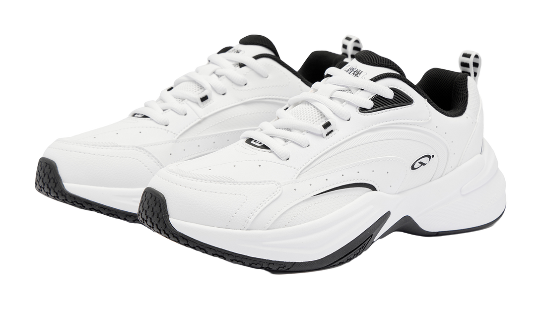 QIAODAN Source born Casual Shoes Men's Low top Jordan White Black 