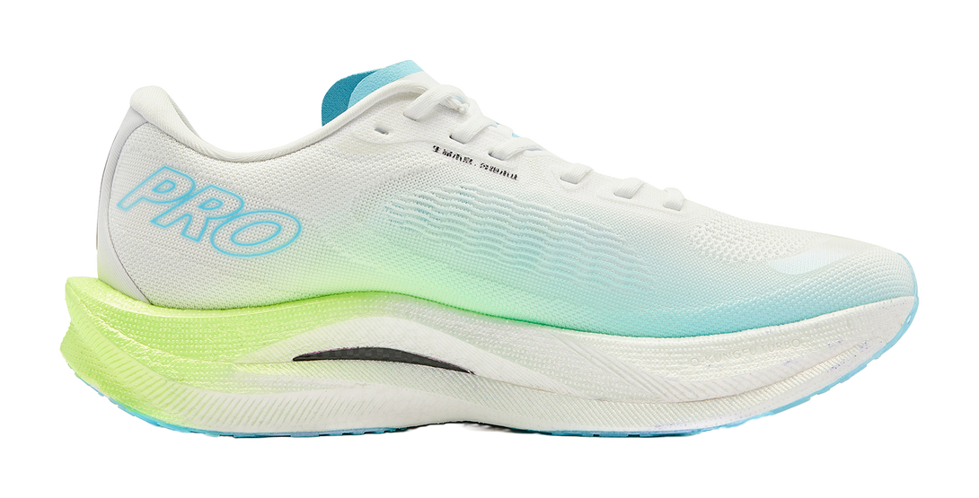 QIAODAN Strong Winds 2.0 PRO Running Shoes Men's Low top Jordan White Neon Yellow 