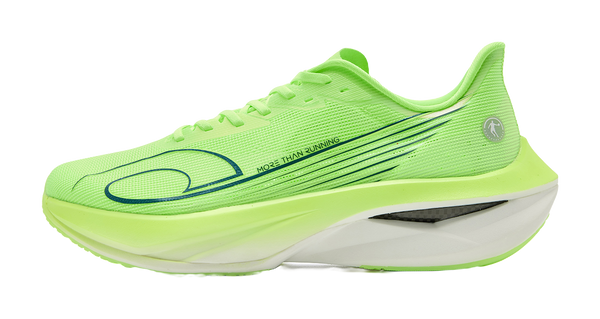 QIAODAN Swift 3PRO Running Shoes Men's Low top Flying Shadow Green Jordan White 