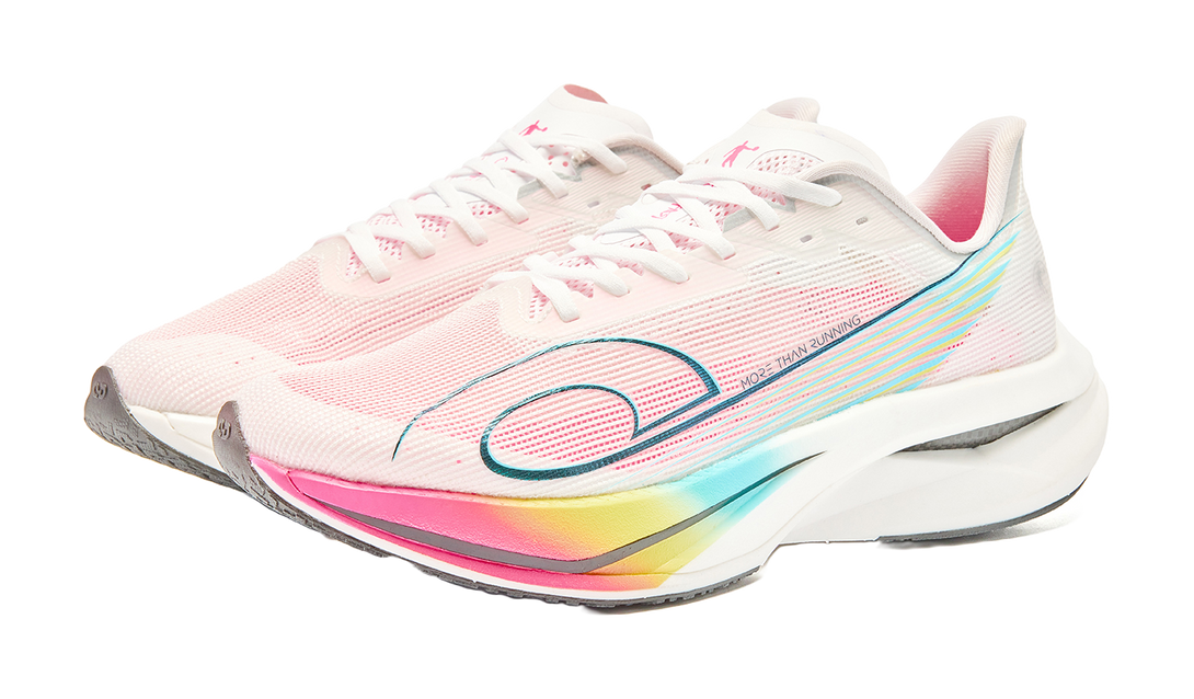 QIAODAN Swift 3PRO Running Shoes Men's Low top Jordan White Cirrus Blue 