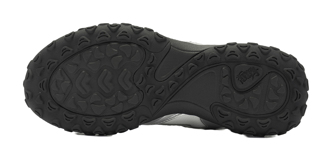 QIAODAN Wear resistant And Lightweight Low top Casual Shoes Women's Silver 