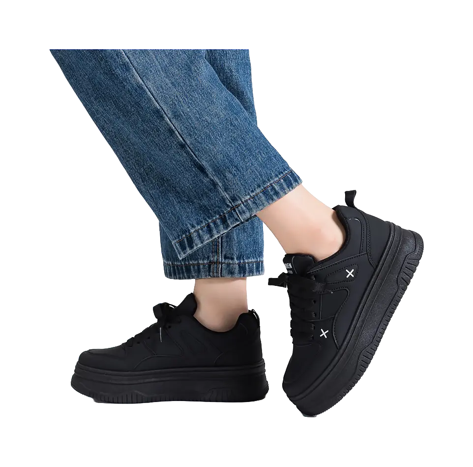 RENBEN Abrasion Resistant Breathable Low top Skateboard Shoes Women's 