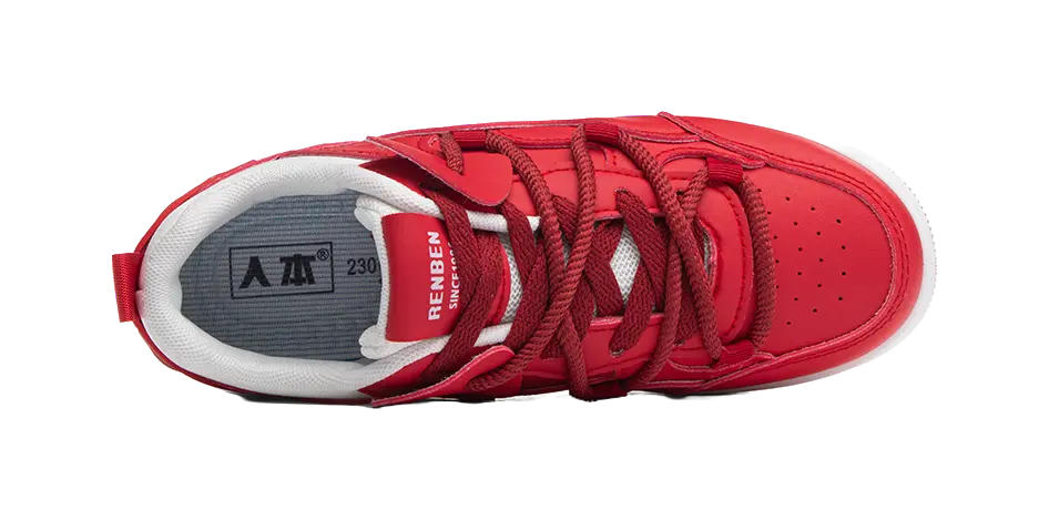 RENBEN Anti-Slip And Wear-Resistant Lightweight Low-Top Skateboard Shoes Unisex 