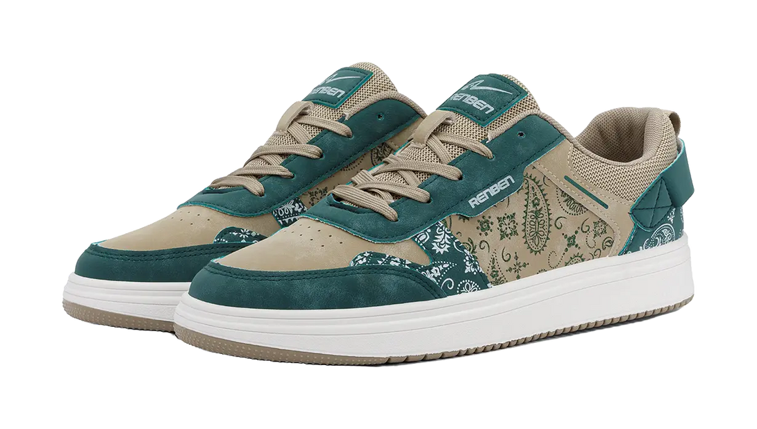 RENBEN Balance Lightweight Height Increasing Low top Skateboard Shoes Men's 