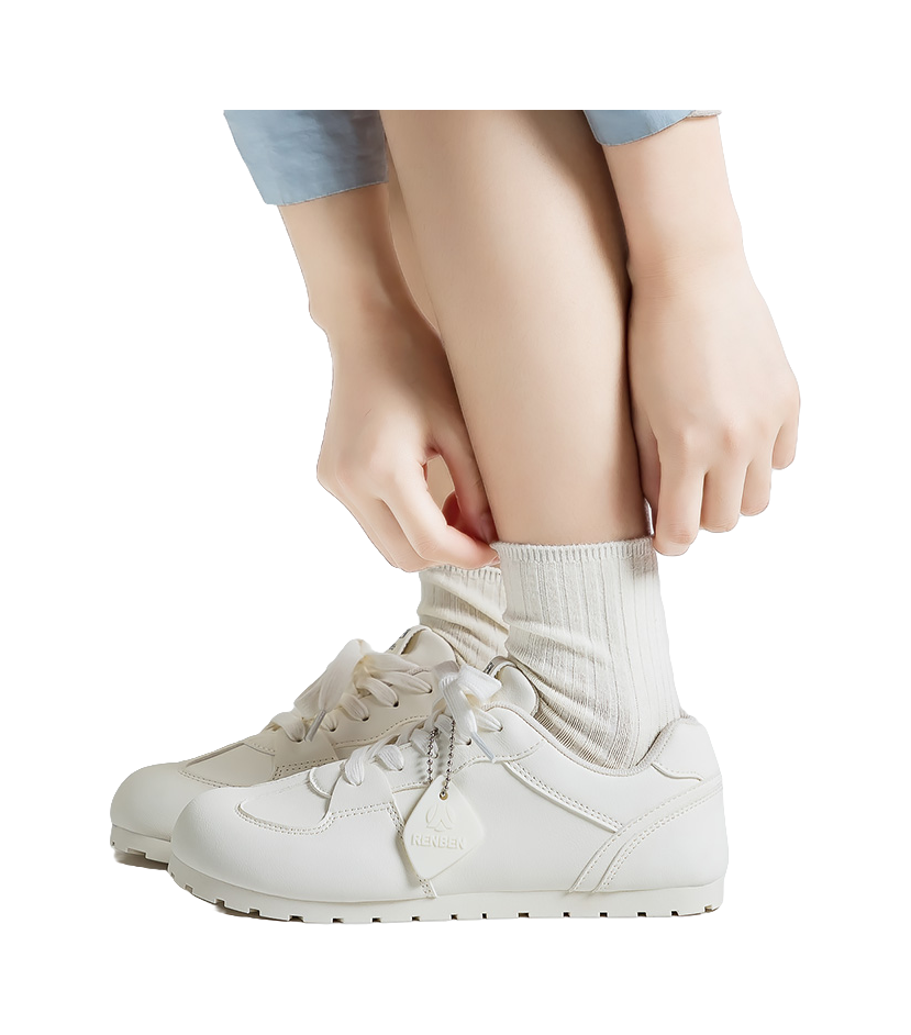 RENBEN Lightweight Anti Slip Low Top Casual Shoes Women's 