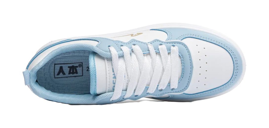 RENBEN Slip Resistant Cushioning Abrasion Resistant Breathable Low top Skateboard Shoes Women's 