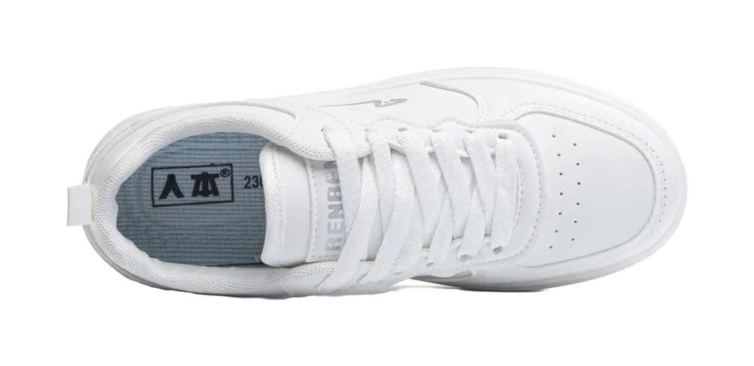 RENBEN Slip Resistant Cushioning Abrasion Resistant Breathable Low top Skateboard Shoes Women's 