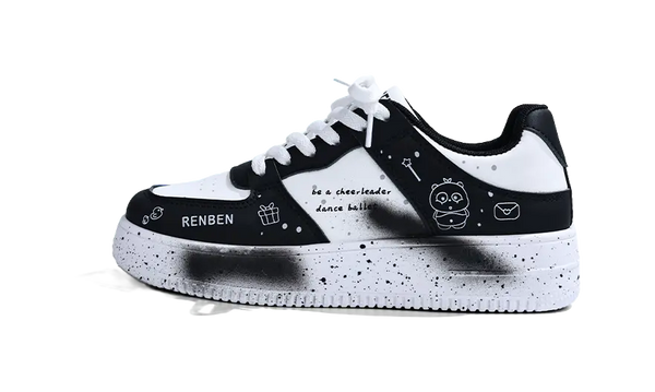 RENBEN Slip Resistant, Abrasion Resistant, Lightweight Low top Skateboard Shoes Unisex 